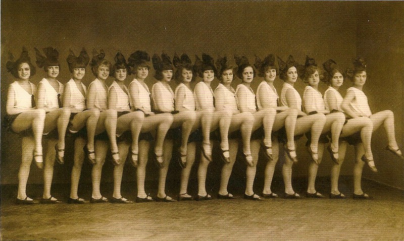 ballerine di fila/ chorus line